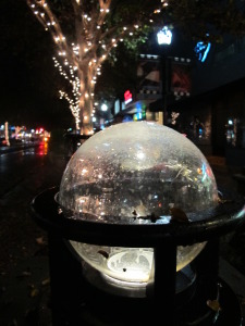 Street lamp in Mountain View, California