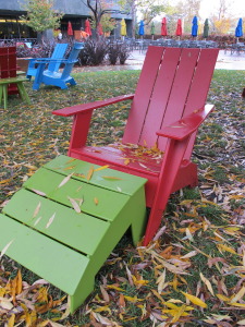 Google adirondack chair @Googleplex