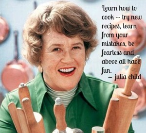 Julia Child went from cooking school to a famous TV chef in just five years.