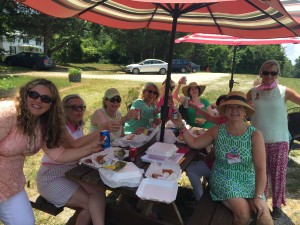 The saving Sweet Briar Major Gift Task Force meets for the first time in person.