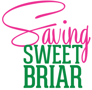 Saving Sweet Briar logo and the website www.savingsweetbriar.com became important symbols and community builders.