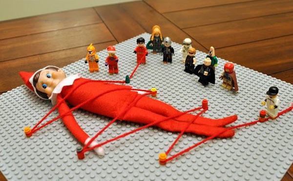 Elf on a Shelf 12.6.14 (and other scrapped traditions)